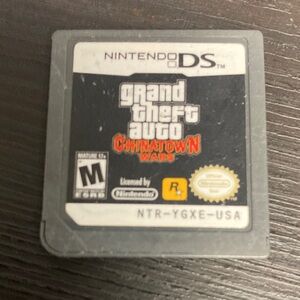 Nintendo DS Game Cartridge - Black and Gray